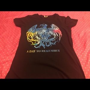 Hot topic a day to remember band tee